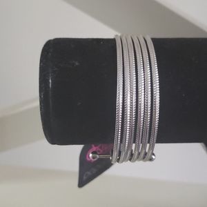 Paparazzi Silver Bangle Bracelet